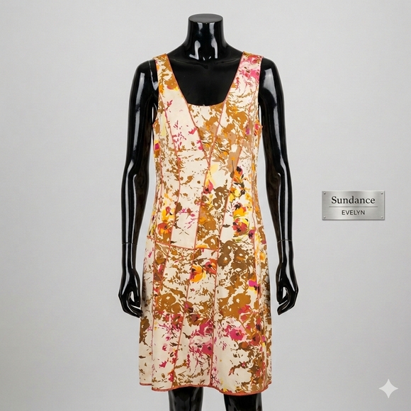 Sundance Dresses & Skirts - Sundance 'Evelyn' 100%silk Dress Size 12